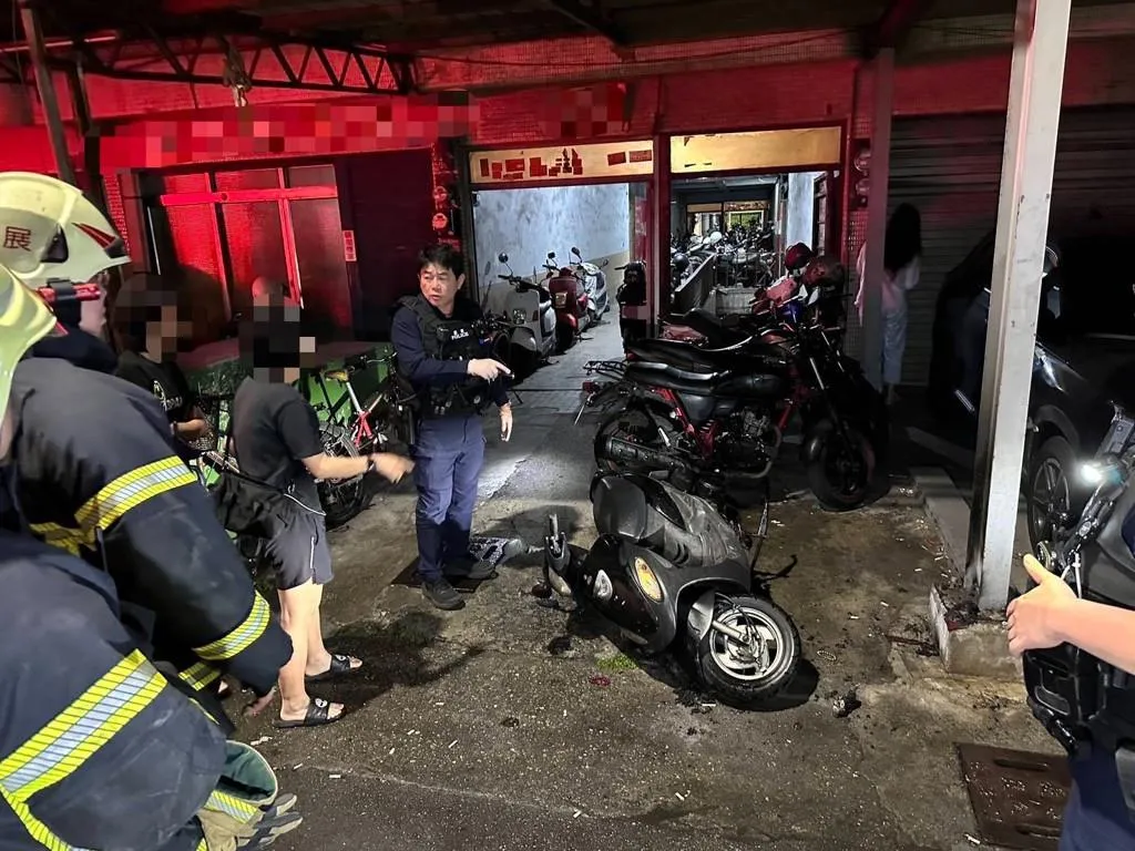 事發現場。（圖／翻攝畫面）