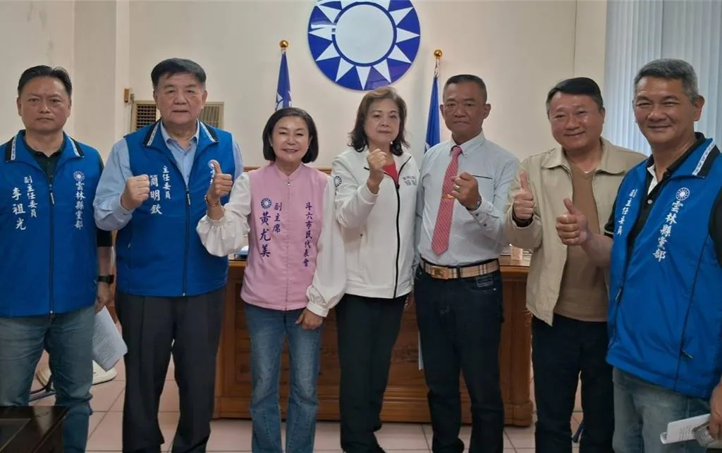 國民黨斗六市長初選提名機制爭議延燒,國民黨組發會主委李哲華6日南下雲林協調未果。(圖/國民黨雲林縣黨部提供)