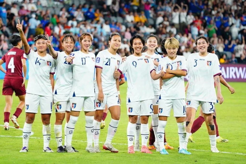 2026亞足聯（AFC）亞洲盃女足會內賽在澳洲舉行，中華隊10日在分組賽最終戰以3比1擊敗印度隊，確定取得分組第2、如願躋身8強。（圖／中華足協提供）