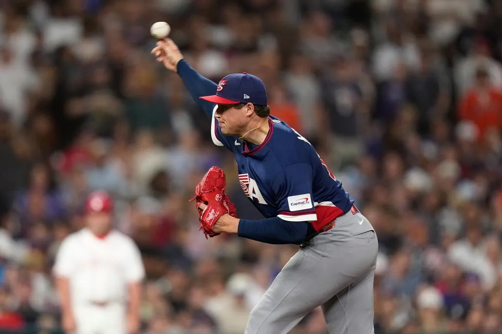 米勒連K掉3位打者關門。（圖／美聯社）