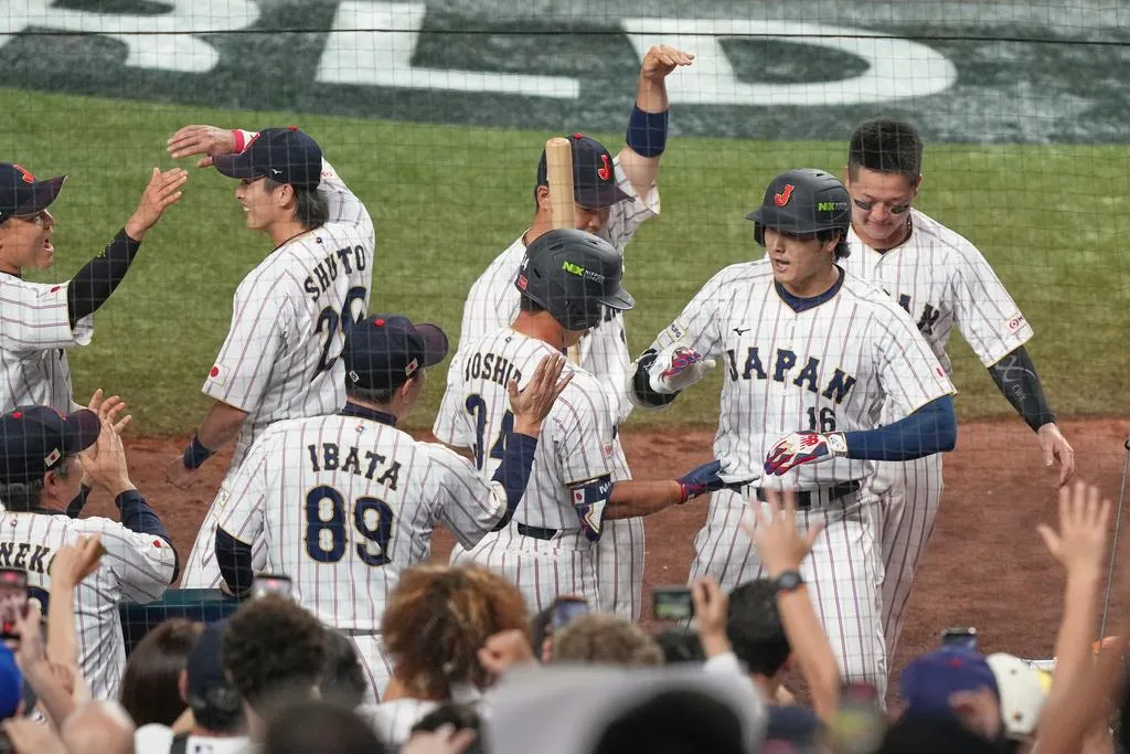 日本隊不敵委內瑞拉，隊史首度止步8強。（圖／美聯社）