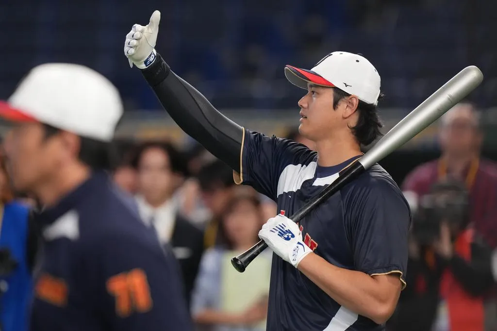 大谷翔平榮獲最佳指定打擊。（圖／美聯社）