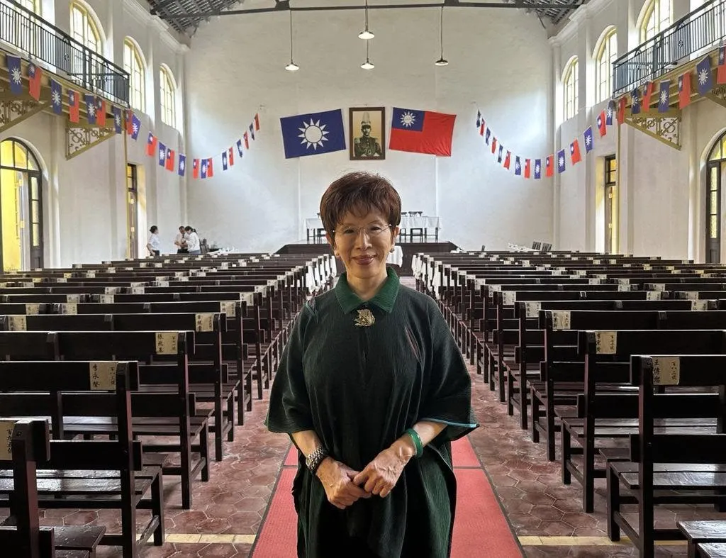 國民黨前主席洪秀柱表示,329青年節要重現黃花崗精神。(圖取自洪秀柱臉書)