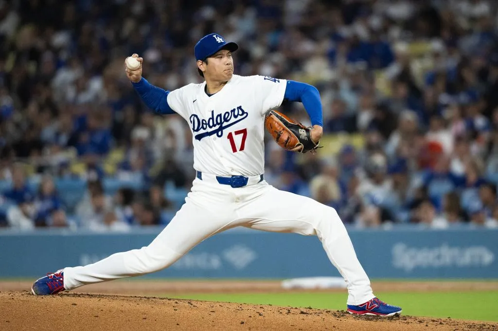 大谷翔平先發6局送出6次三振無失分。(圖/美聯社)