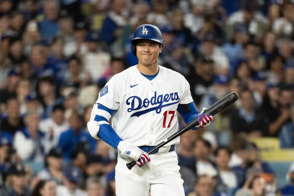 大谷翔平7局敲出安打。(圖/美聯社)