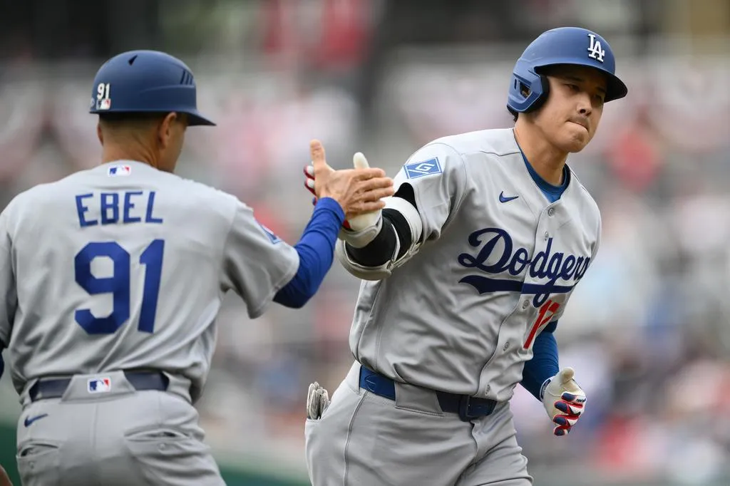 大谷翔平貢獻勝利打點。(圖/美聯社)