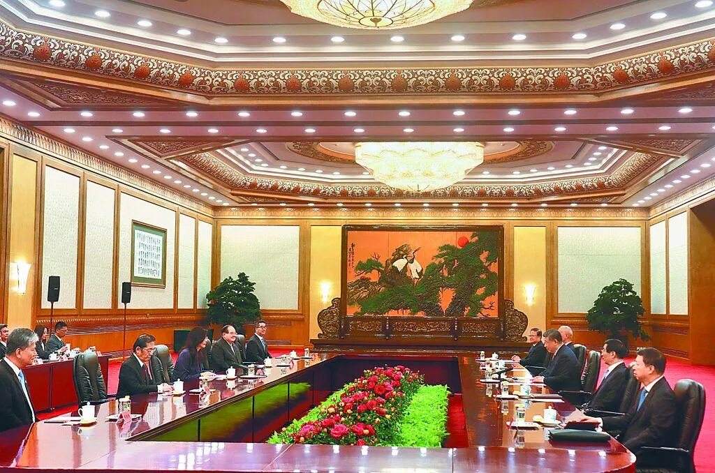 鄭麗文10日與習近平會面引起國際媒體關注。(圖/資料照)