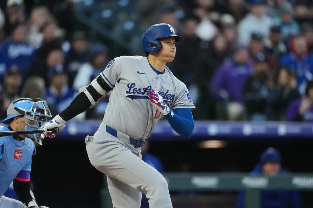 大谷翔平前兩打席都敲安。（圖／美聯社）