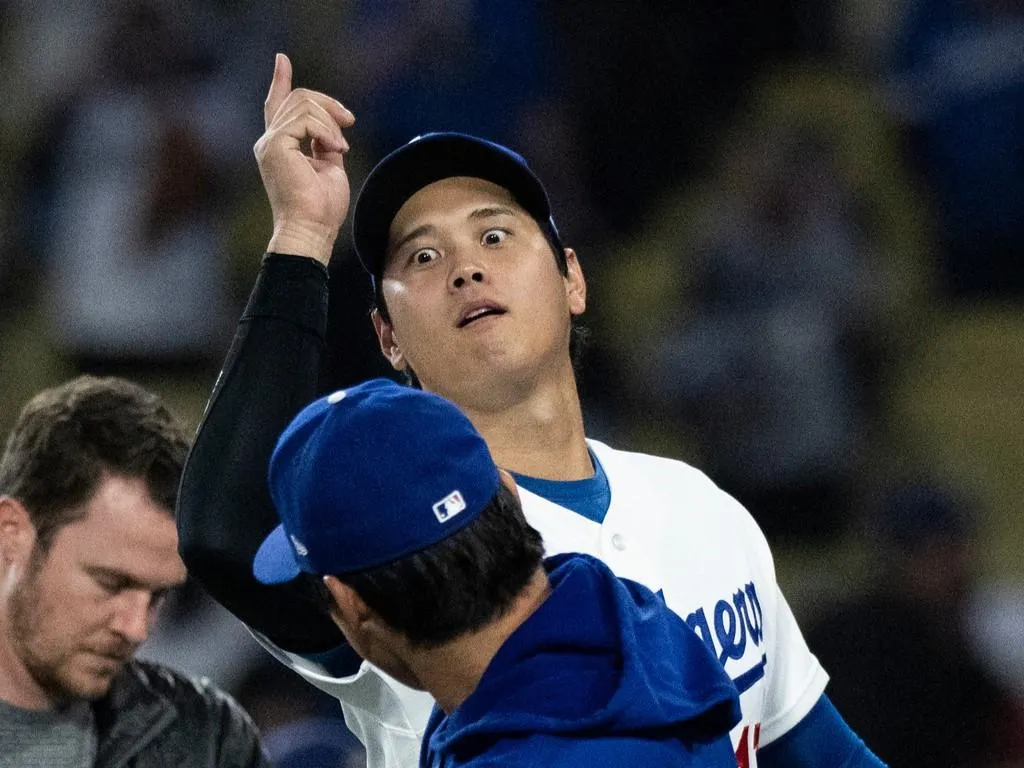大谷翔平場外暖舉擄獲人心。（圖／美聯社）