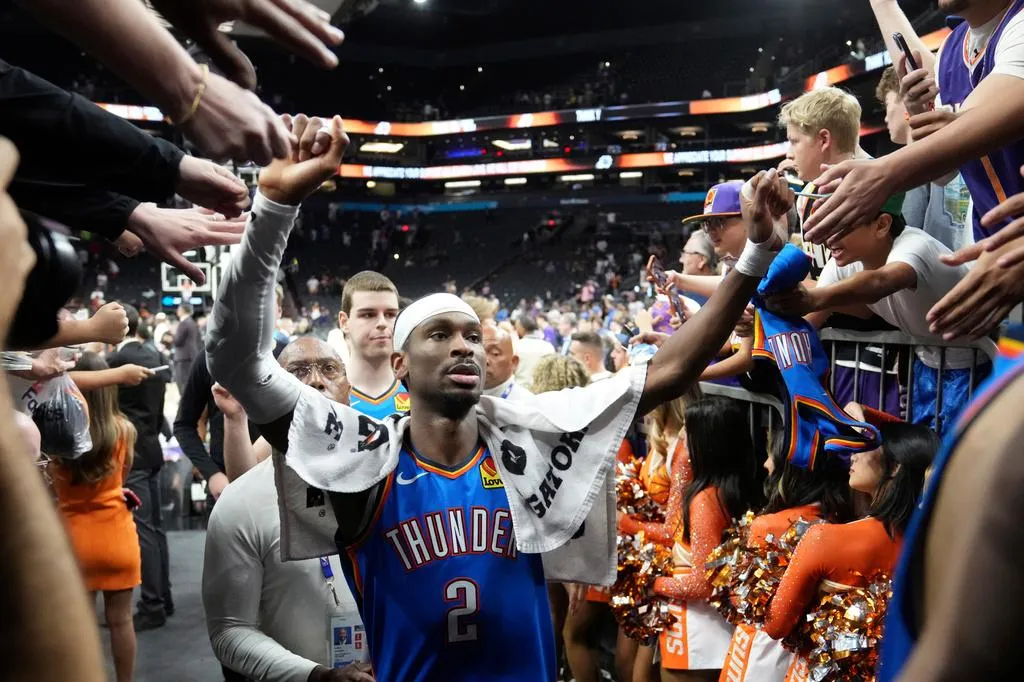 亞歷山大再獲年度MVP。（圖／美聯社）