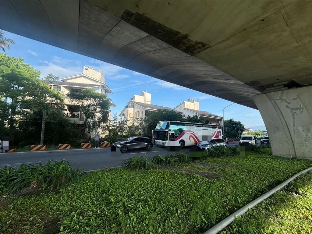 車禍現場。(圖/警方提供)