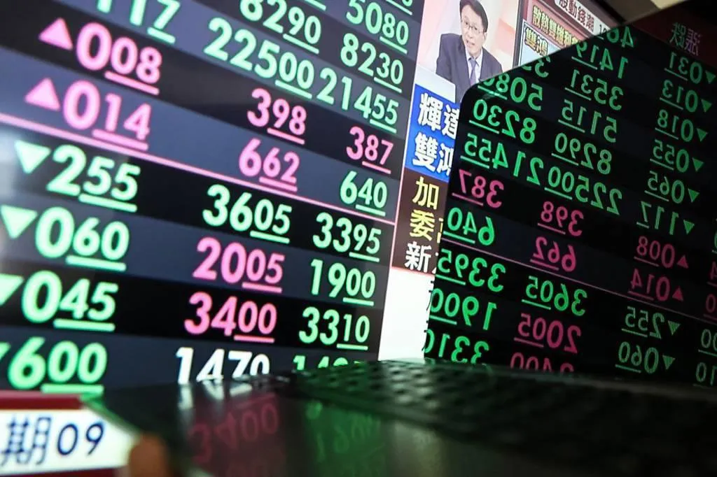 台股示意圖。(圖/工商時報)