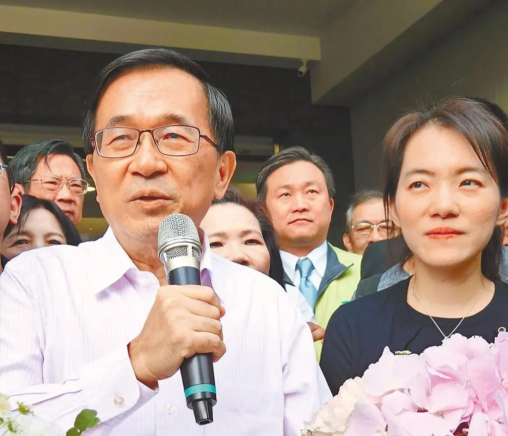 陳幸妤開撕前夫趙建銘，陳水扁15日發文「爸爸對不起妳」。（圖/資料照）