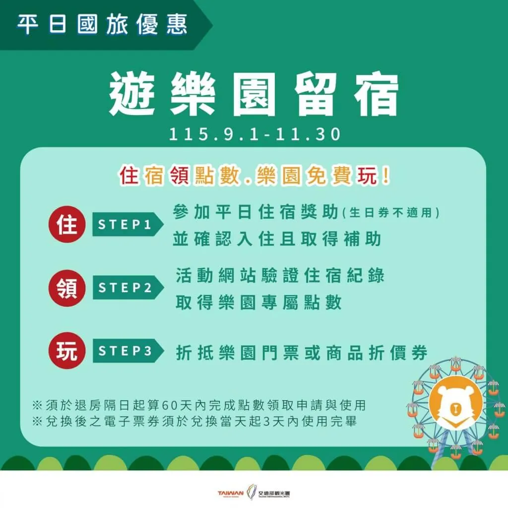 搭配Taiwan PASS台鐵版或企業員工旅遊獎助，讓今年秋遊台灣省更多，輕鬆享受高性價比假期。（圖／觀光署提供）