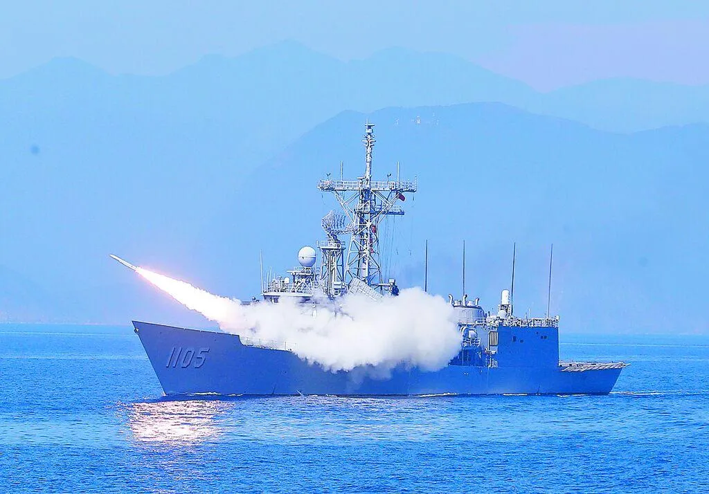 繼光艦。（資料照／中時報系）