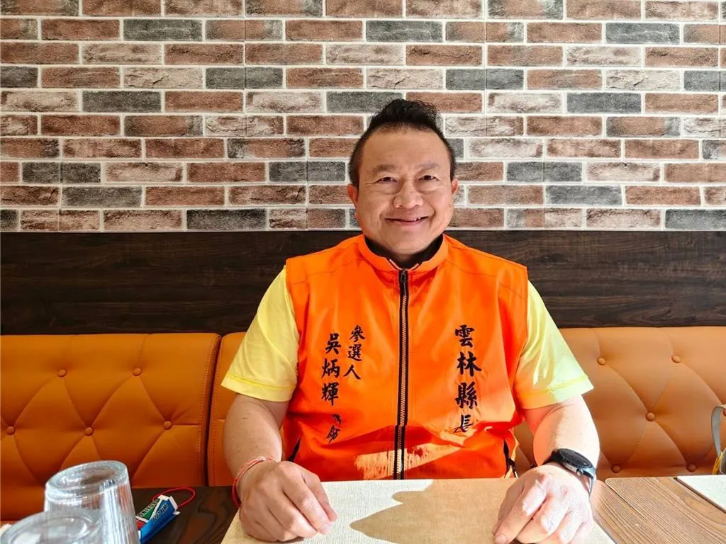 59歲的吳炳輝登記參選雲林縣長。（圖／吳炳輝提供）