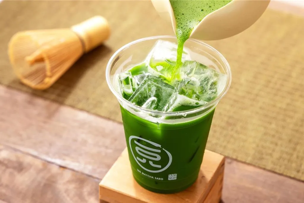 新光三越信義A11 108抹茶茶廊經典宇治抹茶，新光三越會員扣500點即可兌換（原價100元）。（圖／新光三越）