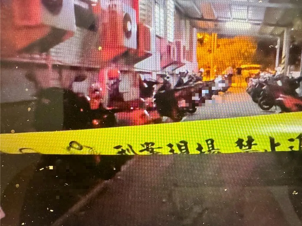 花蓮縣警察局花蓮分局昨晚間驚傳槍響。(圖/翻攝自中時新聞網)