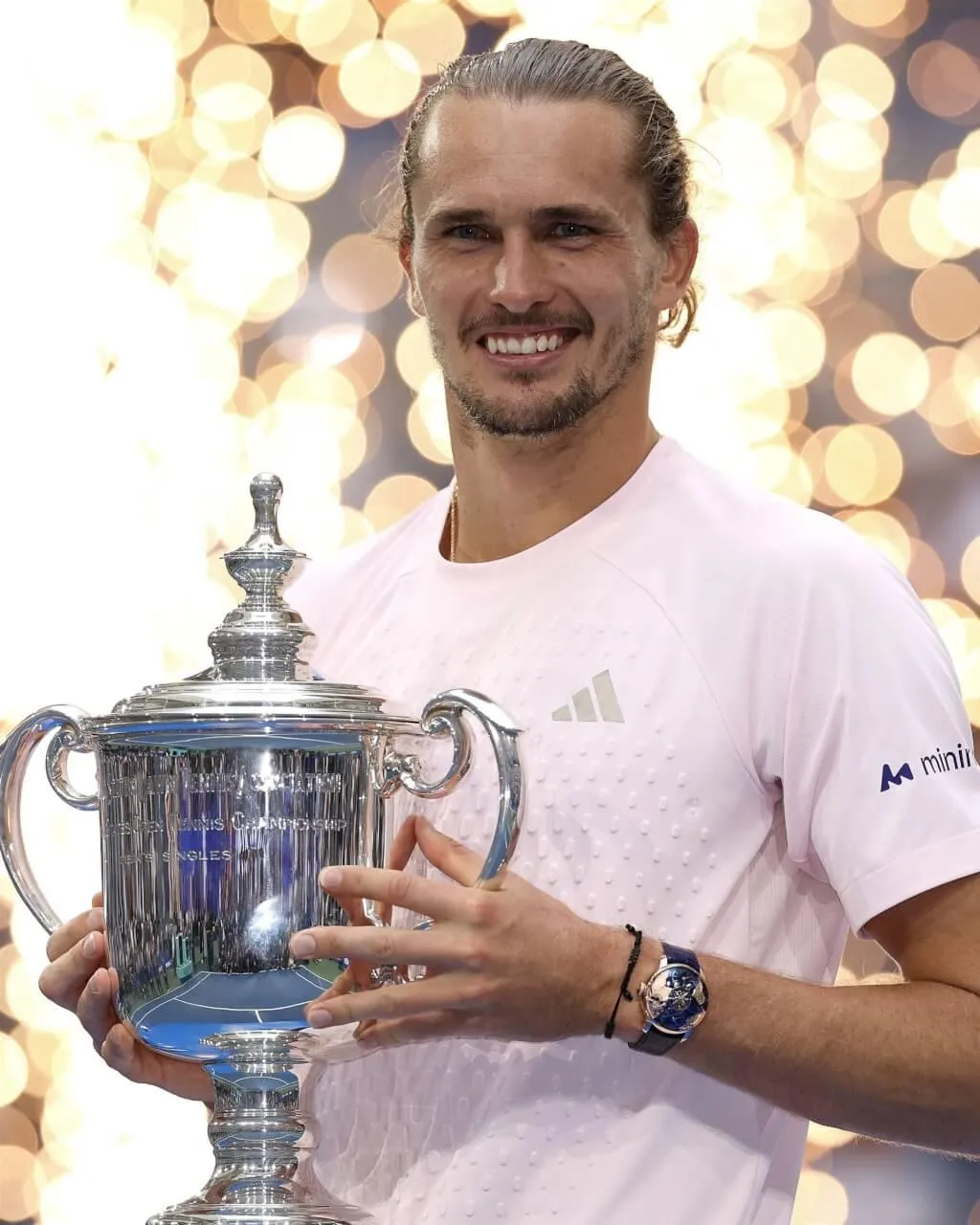 德國好手茲韋列夫13日勇奪美國網球公開賽冠軍。(圖取自x.com/usopen)
