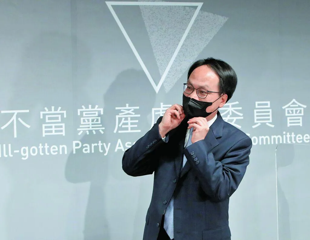 黨產會主委林峯正。(圖/中時報系)