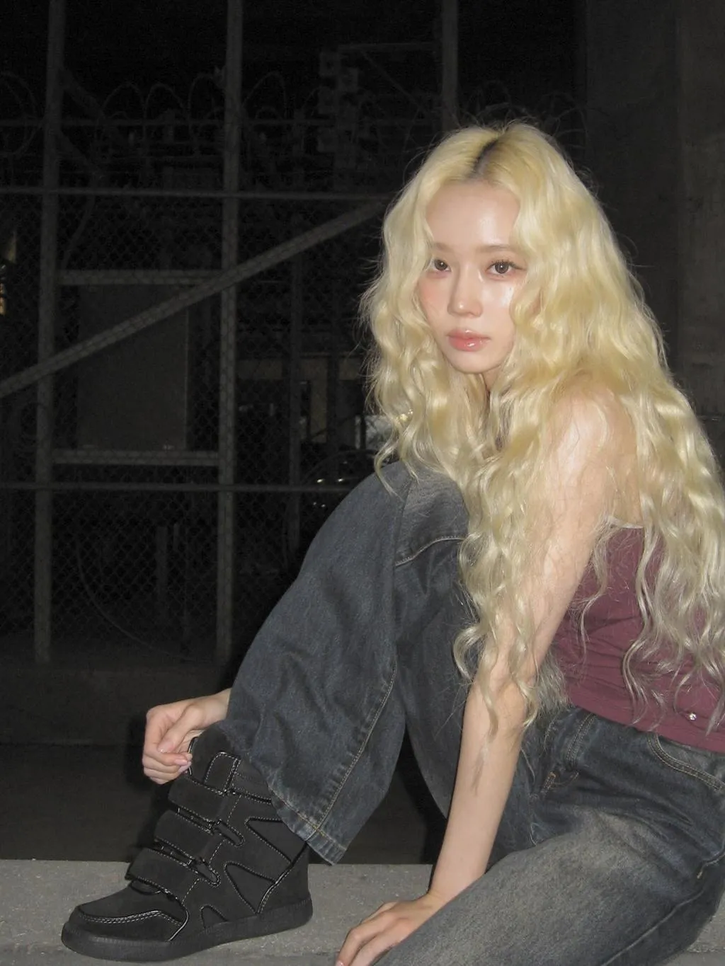 女團aespa成員Winter先前在美國邁阿密演出前已感到身體嚴重不適，經醫院精密檢查後，診斷出罹患皮蛇。（圖／翻攝自IG）
