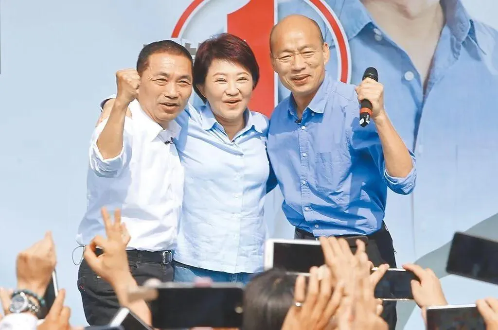 立法院長韓國瑜10月4日週日將與盧秀燕、侯友宜合體替台中市長參選人江啟臣站台造勢。(圖/資料照片)