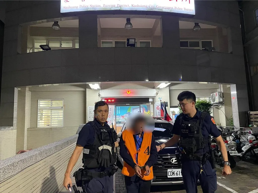 高雄夫妻超商外爆衝突!男持20公分水果刀刺傷妻,友人勸架也掛彩。(圖/警方提供)
