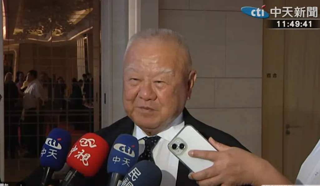 三三會理事長林伯豐。（圖／中天新聞）