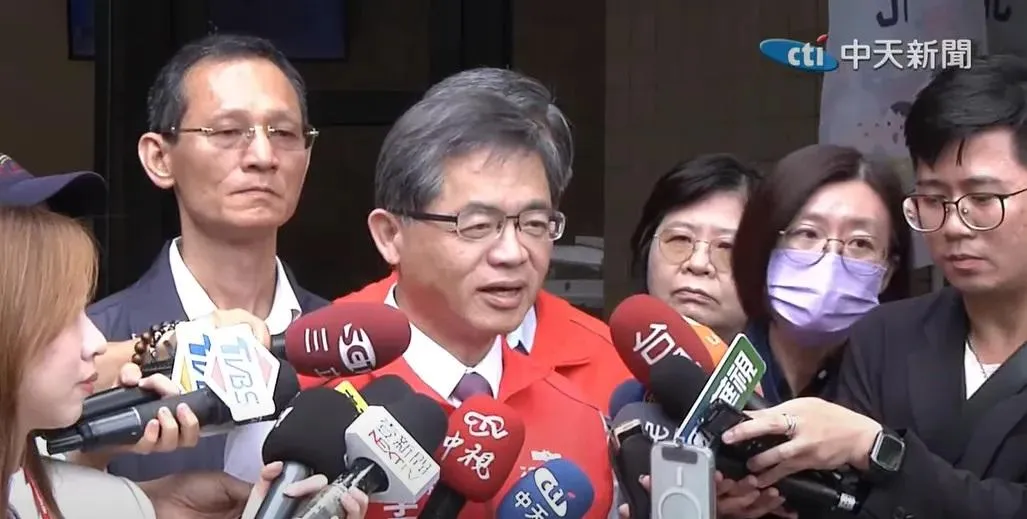 中央前進協調所副總協調官李孟諺。(中天新聞)