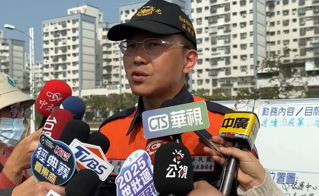 警光潛水救難協會隊員張雅博。（圖／中天新聞）