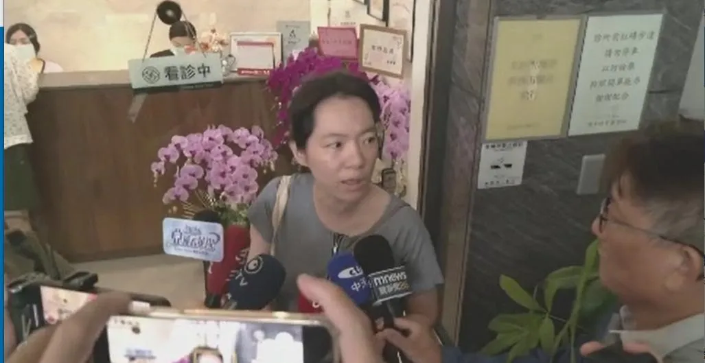 陳幸妤受訪。(圖/中天新聞)