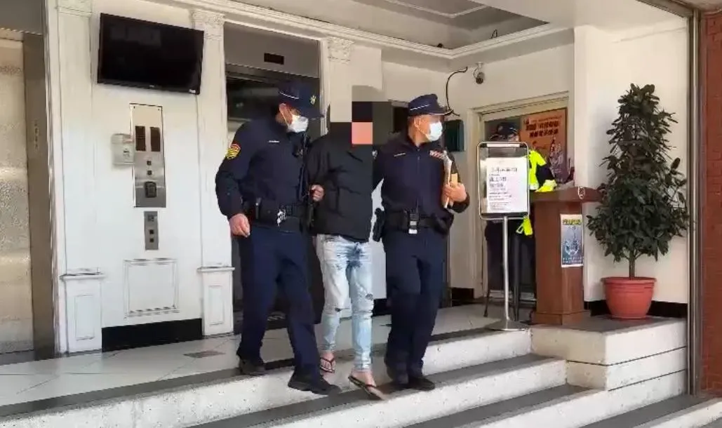 肇事駕駛遭警方依法送辦。（圖／翻攝畫面）