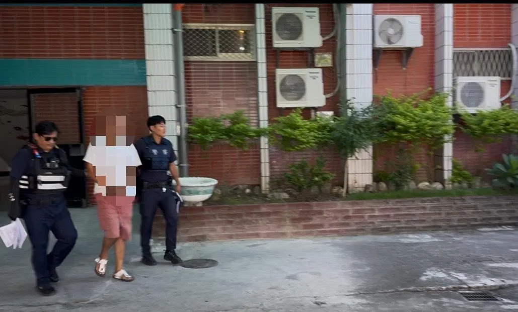 陳姓男子被警方逮捕,移送地檢署偵辦。(圖/警方提供)