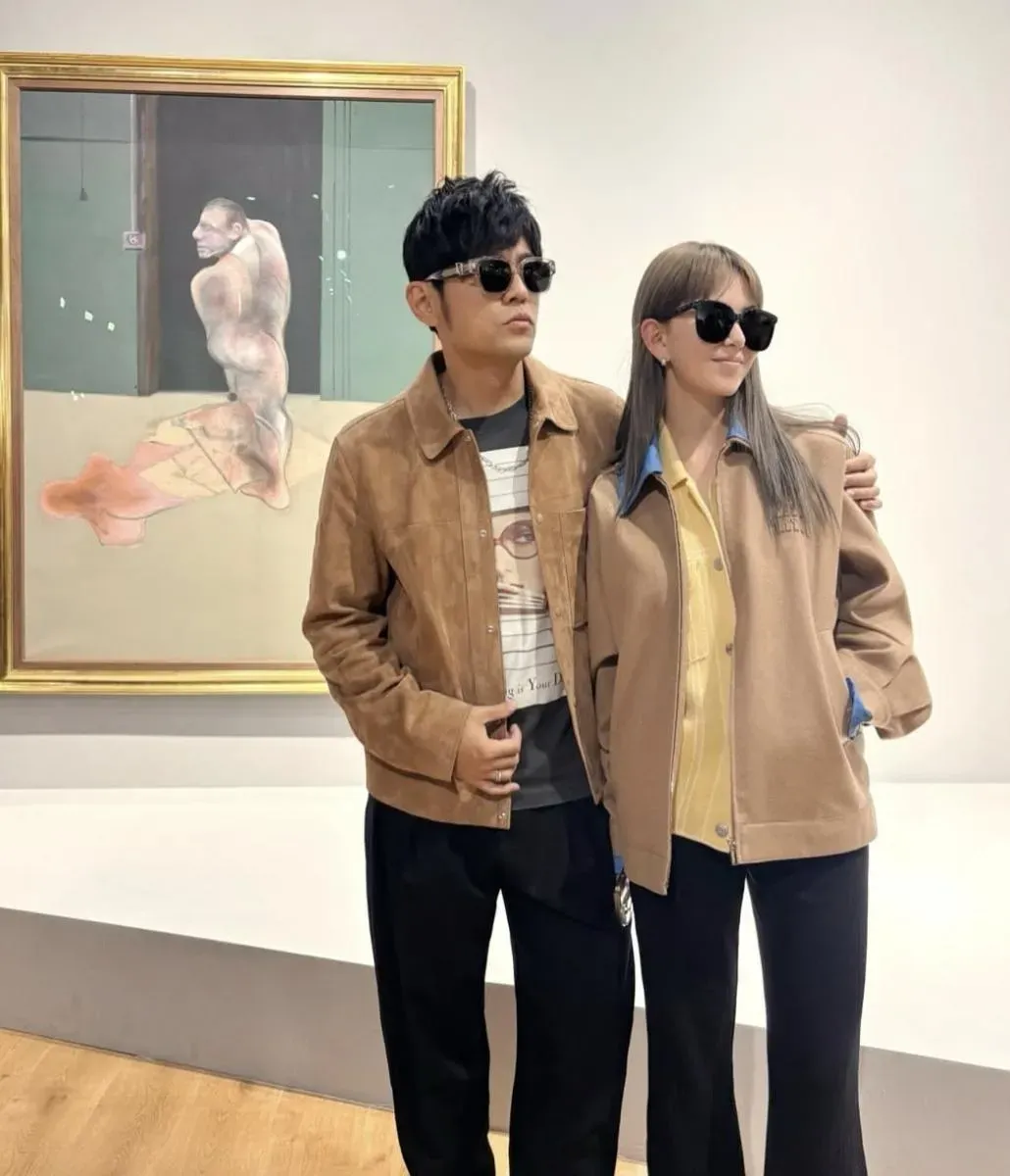 周董與昆凌感情相當好。(圖/翻攝IG 周杰倫)