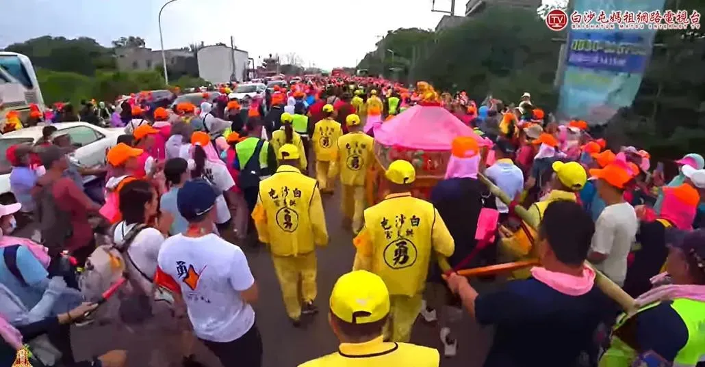 白沙屯媽祖有高機率進入南投。(圖/翻攝自白沙屯媽祖網路電視台)