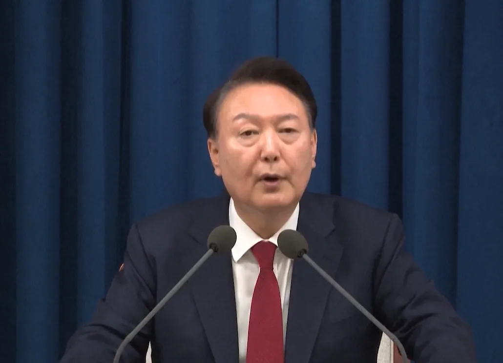 南韓特別檢察官指前總統尹錫悅違憲實施戒嚴,求處死刑,預計2月中旬宣判。(圖/路透)