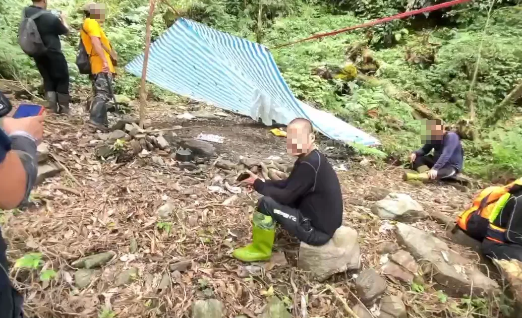 陳姓男子供稱，8月1日曾與廖男相約至卓溪山區採牛樟芝。（圖／翻攝畫面）
