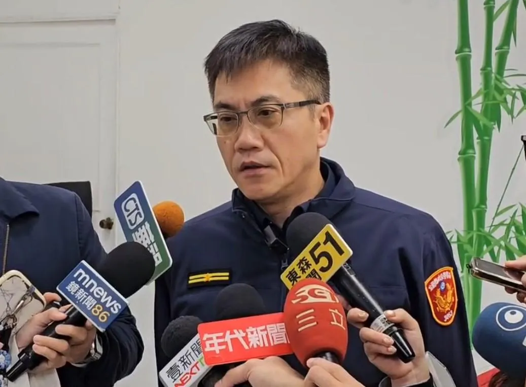 礁溪所副所長簡羣育表示林員平日與同事相處融洽，大家都希望他能早日康復。（圖／中天新聞）
