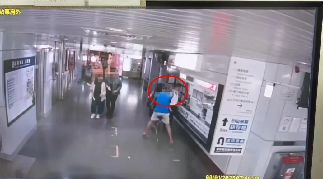 基隆站員工長期遭遊民騷擾不堪負荷，精神幾近崩潰。（圖／台鐵產業工會提供）