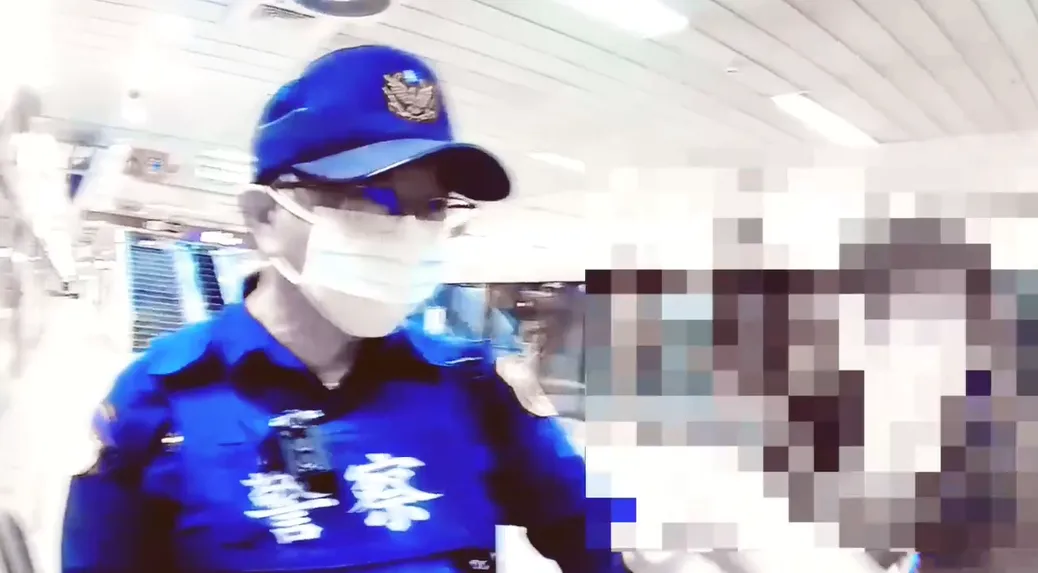 員警到場處理狀況。（圖／警方提供）