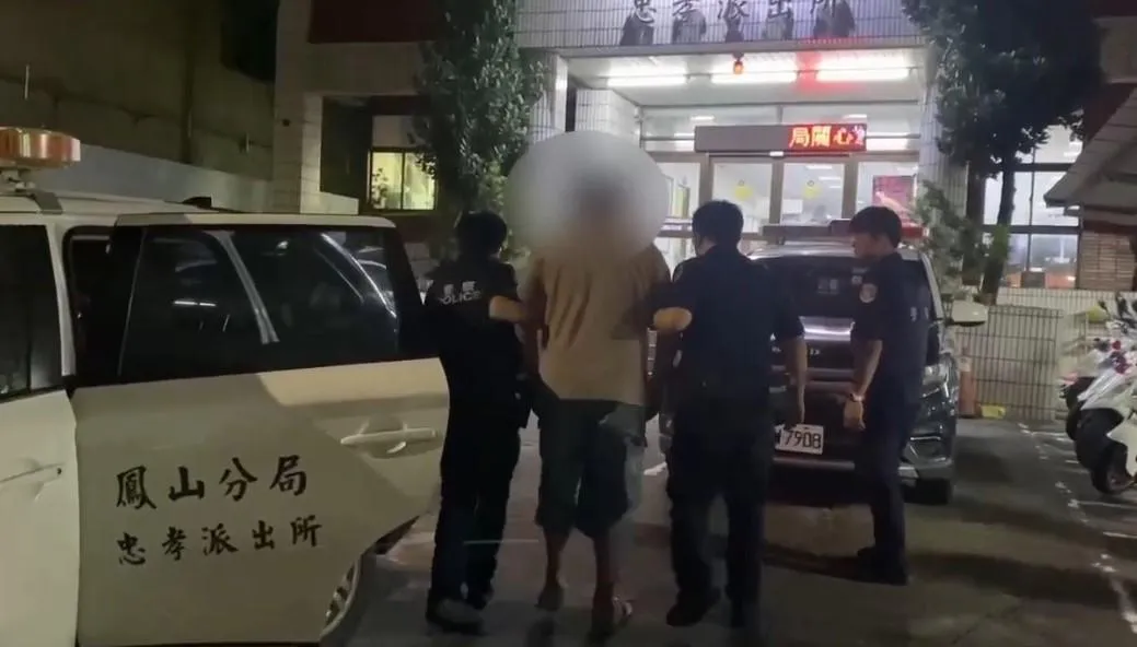 依現場事證認定溫男涉犯恐嚇公眾與人身安全之罪嫌，立即以現行犯身分逮捕帶回偵辦。（圖／警方提供）