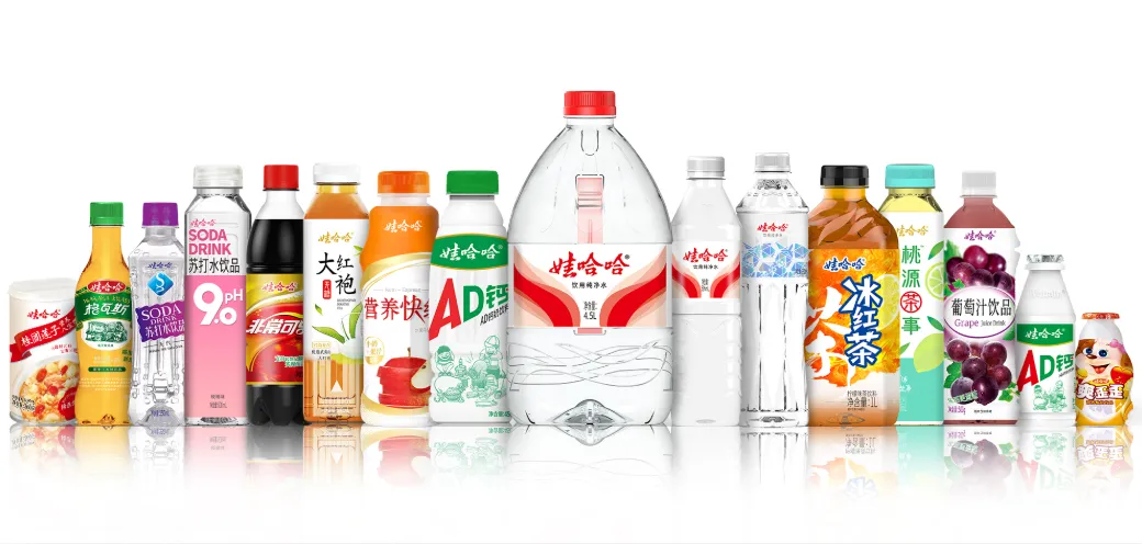 網傳娃哈哈可能改名為「娃小宗」。（圖／翻攝娃哈哈官網）