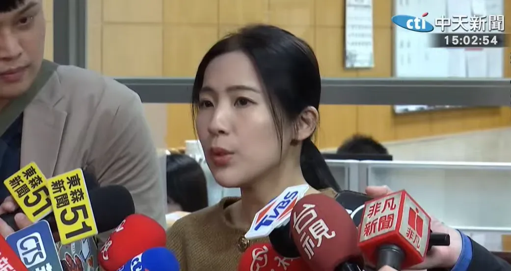 國民黨立委徐巧芯。(中天新聞)