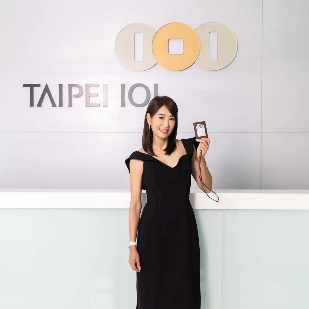 台北101董事長賈永婕。（圖／翻攝自賈永婕臉書）