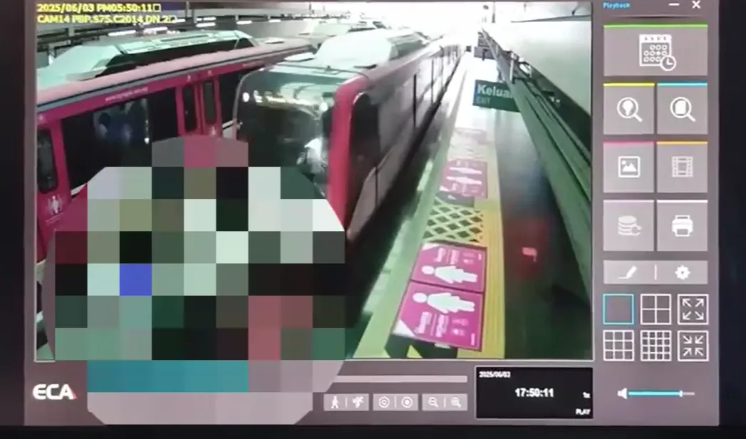 事發瞬間影像曝光。（圖／翻攝自影片分享網站Dailymotion）
