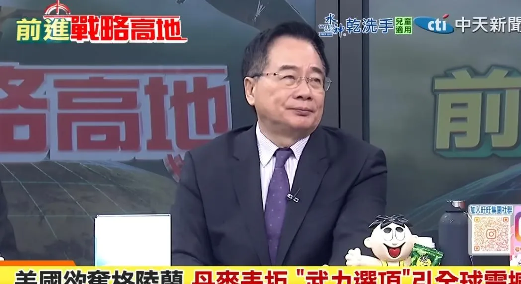 前立委蔡正元。(圖/翻攝《前進戰略高地》)