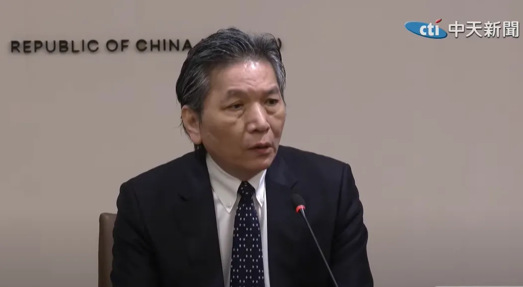 監察院副院長李鴻鈞2日記者會。（圖／中天新聞）