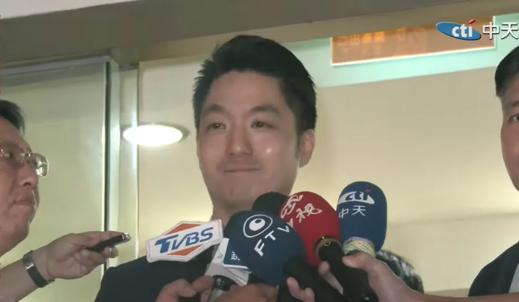 蔣萬安13日與朱立倫會面。（圖／中天新聞）