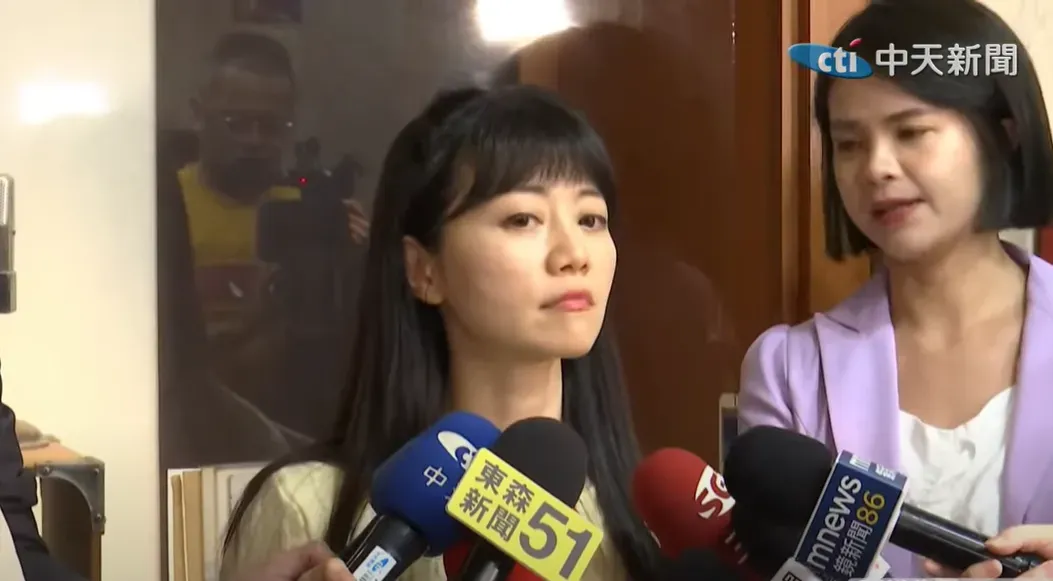 高嘉瑜接任欣欣百貨董座落空(攝自中天新聞)