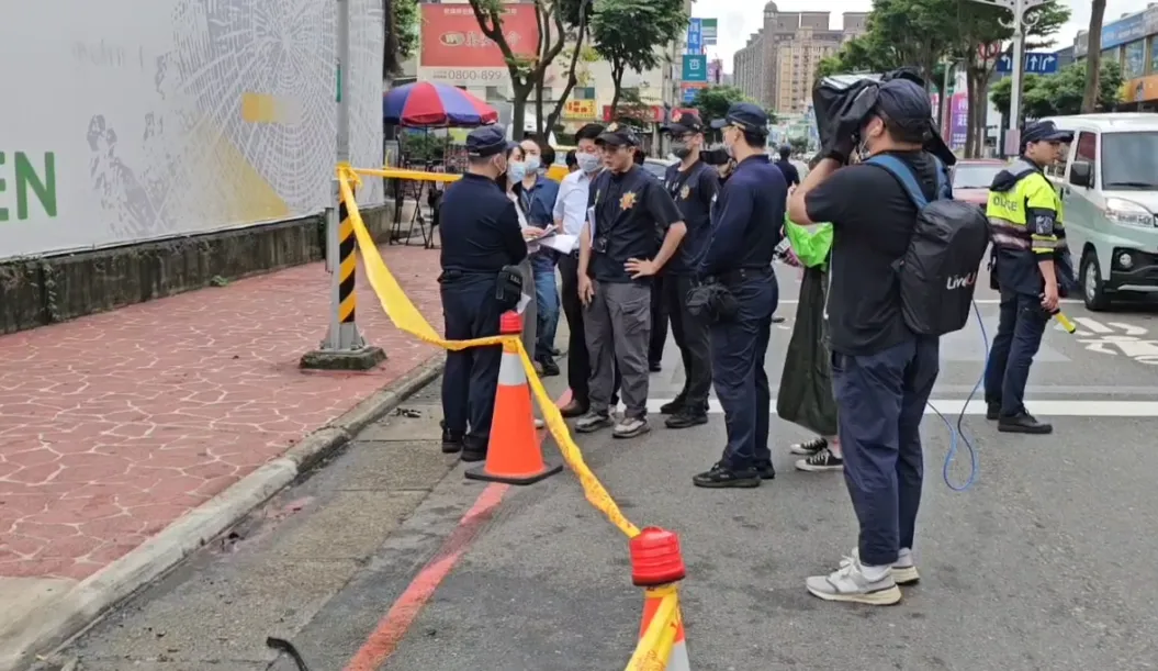 桃園發生毒駕致死車禍，檢察官重回事故現場勘驗。（圖／中天新聞）